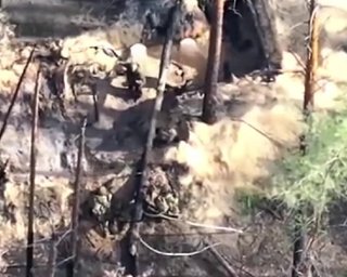 Закидали гранатами бліндаж: піхотинці ЗСУ вдвох узяли в полон штурмовиків ЗС РФ (відео)
