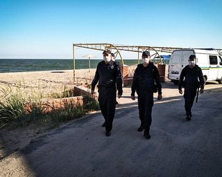 Нацгвардия начала патрулировать зоны отдыха вблизи Азовского моря