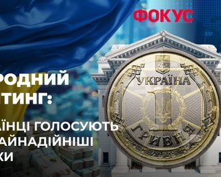 Фокус проводит голосование для рейтинга топ-25 банков Украины: кто сейчас возглавляет список