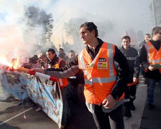 Забастовка во Франции собрала 2,5 миллиона человек