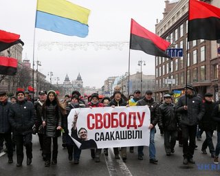 Сторонники Саакашвили выдвинули четыре требования к Раде