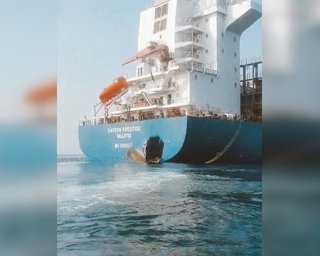 В Ормузском проливе поражено судно ОАЭ: вероятно, погиб весь экипаж