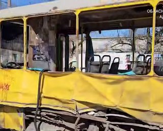 Россияне умышленно атаковали маршрутку в Херсоне: много пострадавших