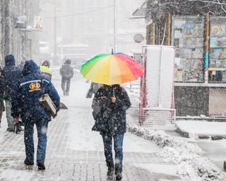 Коли в Україні випаде перший сніг: прогноз погоди на осінь (інфографіка)