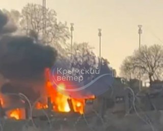 Удар по аеродрому Бельбек: у мережі з'явилися фото "прильоту"