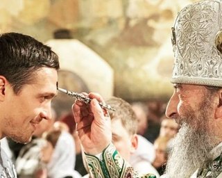 Боксер на посту. Усик благодарит митрополита Онуфрия и готовится к реваншу с Джошуа