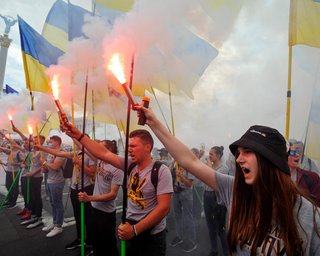 Улица Зеленского. Как зачистка Нацкорпуса связана с визитом Меркель и формулой Штайнмайера