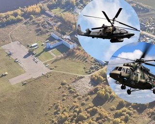 Відновленню не підлягають: Сили оборони знищили дронами два військових гелікоптери у Росії