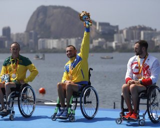Гребец Полянский выиграл для Украины 13-е золото Паралимпиады в Рио