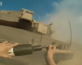 Партизанская война: как боевики ХАМАС пытаются бороться с танками Merkava (видео)