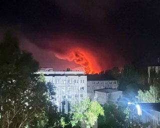"Пылает логистика россиян": в СНБО подтвердили удары по оккупированному Луганску (видео)