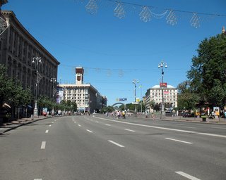 Опубликован список киевских улиц, которые перекроют на время Евро-2012