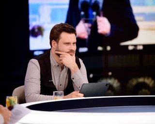 Украинский телеведущий рассказал об обстреле Киева дронами-камикадзе (видео)