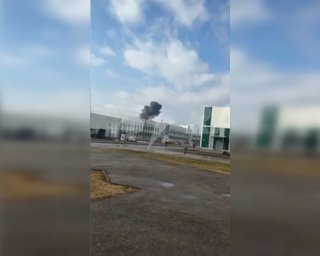 Красивое пике: росСМИ показали атаку АН-196 "Лютый" на военный полигон РФ в Мулино (видео)
