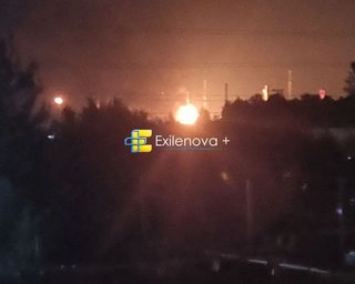 Дрони атакували Ленінградську область: під атакою опинився місцевий НПЗ в Кірішах (відео)