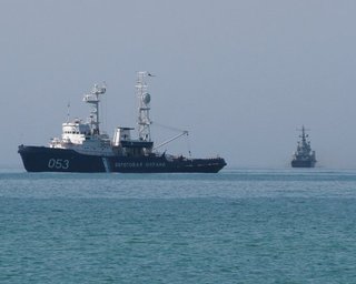 Российские пограничники задержали украинских рыбаков в Азовском море