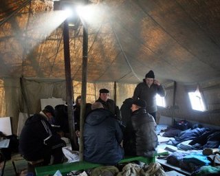 Донецкие чернобыльцы прекратили акцию протеста за миллион гривен, - СМИ