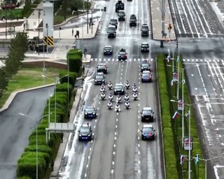 Путін їздить з броневиком, кулеметом, РЕБ та вертольотом: ФСО і кортеж з 16 авто (фото, відео)