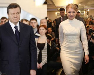 Янукович - 49,6%, Тимошенко - 44,5%, - экзит-пол от телеканала Интер