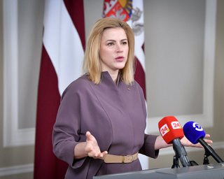 Країна залишилася без уряду: прем'єрка Латвії подала у відставку через інцидент з дронами