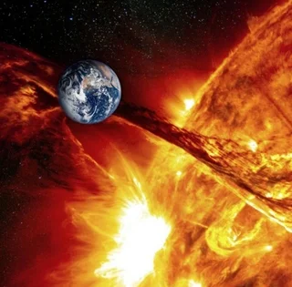 Магнітні бурі 7-8 лютого: Землю може накрити шторм від корональної діри на Сонці