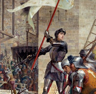 Жанна д'Арк: национальная героиня Франции страдала шизофренией и ее сожгли не за колдовство