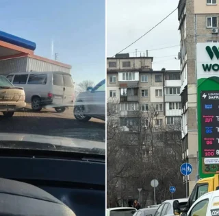 Ажиотаж на заправках: в Украине фиксируют длинные очереди на АЗС из-за скачка цен на топливо (видео)