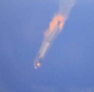 Первая государственная многоразовая ракета Китая упала на Землю после запуска в космос (видео)