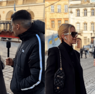 Сумочка Chanel, окуляри Dior: львів'янка на тяжкому люксі розриває мережу (відео)