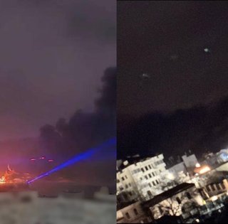 Небо почернело от дыма: Краснодарский край массированно атакуют БпЛА, пылает нефтяной терминал (видео)