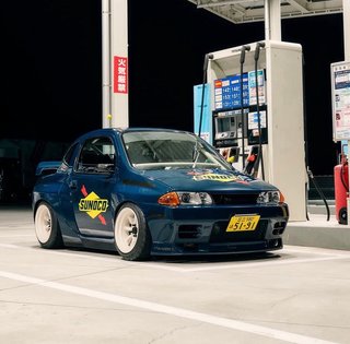 Маленькая Годзилла: компактный Suzuki переделали в дешевый клон Nissan Skyline GT-R (фото)