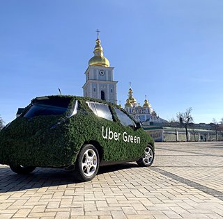 Uber запускает в Киеве полностью электрический сервис - Green