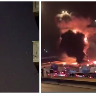 Иран атакует Саудовскую Аравию: пылает посольство США в Эр-Рияде (видео)