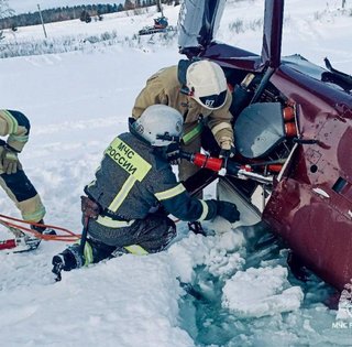 В РФ разбился вертолет с олигархами, которые помогали в войне против Украины (видео)