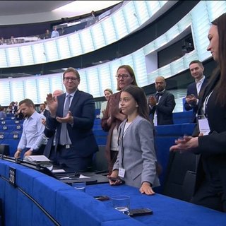 Урсула фон дер Ляйен рассказала Европарламенту о Саше Паскаль и ее "Танце свободы"