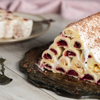 Вкус, как в детстве. Рецепт торта "Зимняя вишня"