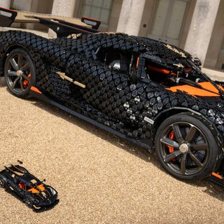 Развил скорость свыше 100 км/ч: суперкар из Lego установил рекорд скорости (видео)