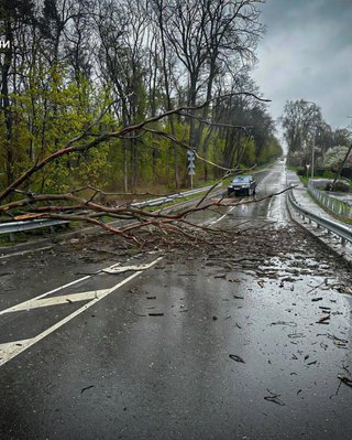 Последствия непогоды в Украине: двое погибших, более 1000 населенных пунктов без света (фото, видео)
