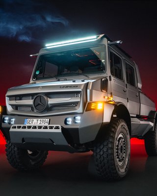 Мощный дизель и камеры вместо зеркал: Mercedes создал роскошный грузовик (фото)