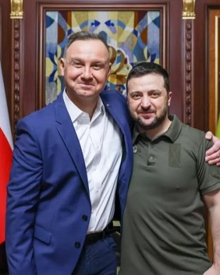 Візит Зеленського до Польщі та зустріч з Дудою