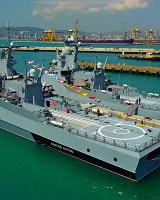 Атака на корвет "Сергей Котов" в Криму