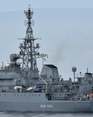 Україна підбила корабель Чорноморського флоту РФ "Іван Хурс"