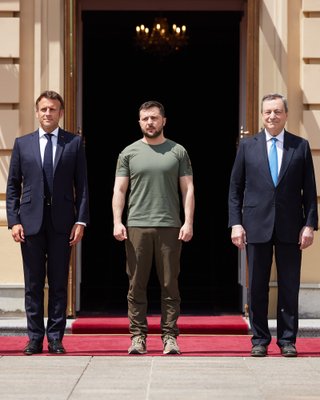Це історичний день. Про що домовилися Зеленський, Макрон, Драґі, Шольц і Йоганніс
