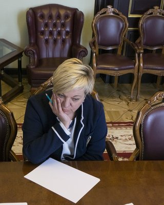 Атака на Гонтареву