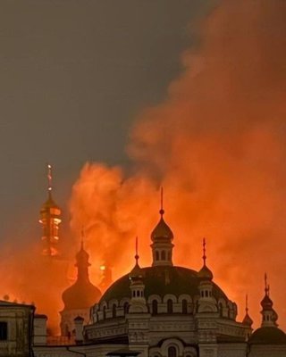 Обстрел Киево-Печерской лавры