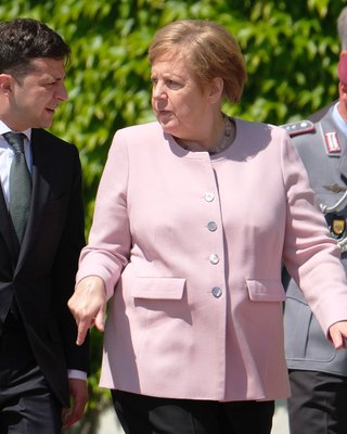 Зустріч Зеленського і Меркель