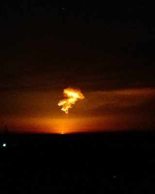 Масштабный пожар на ГИС "Суджа"