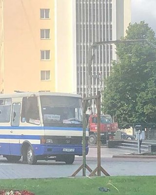 Захват заложников в Луцке