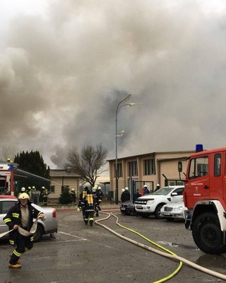 Взрыв на газовом хабе в Австрии