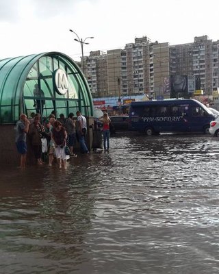 Водный Армагеддон в Киеве